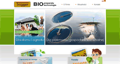 Desktop Screenshot of bio.trigger.pl
